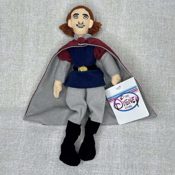 Sleeping Beauty Prince Phillip Maleficent Aurora Disney Store Bean Bag Set of 3 - Picture 5 of 10